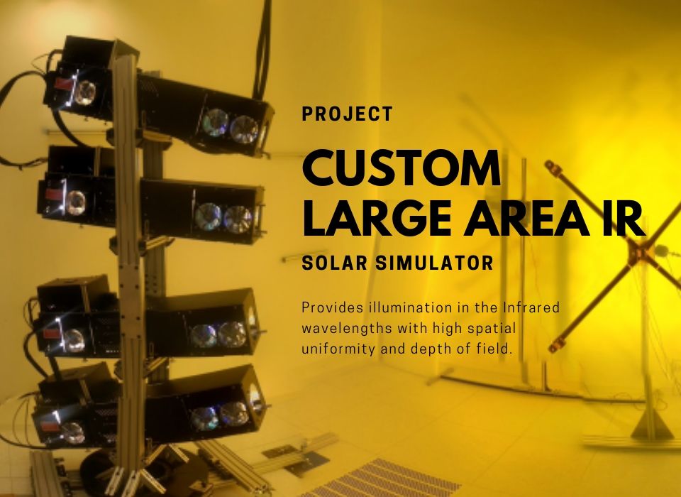 Custom large Area IR Solar Simulator