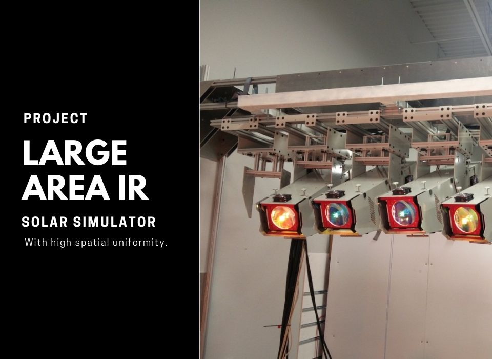 Custom large Area IR Solar Simulator