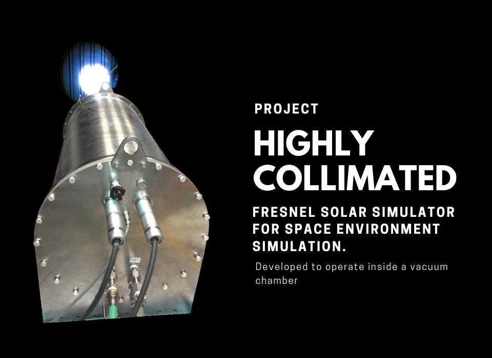 Custom Highly Collimated Solar Simulator