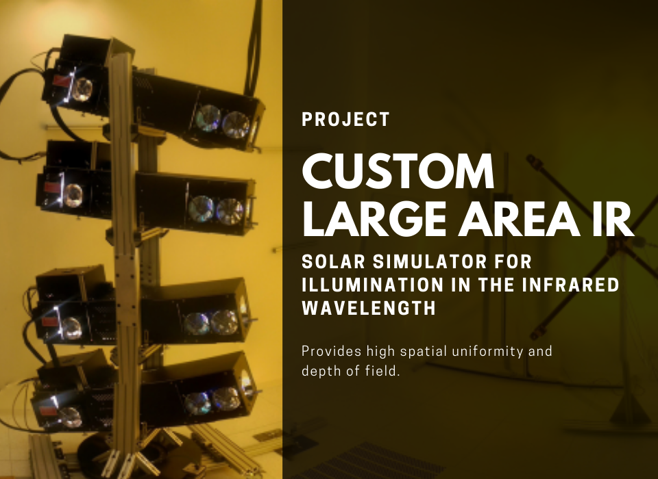 Custom Large Area IR Solar Simulator