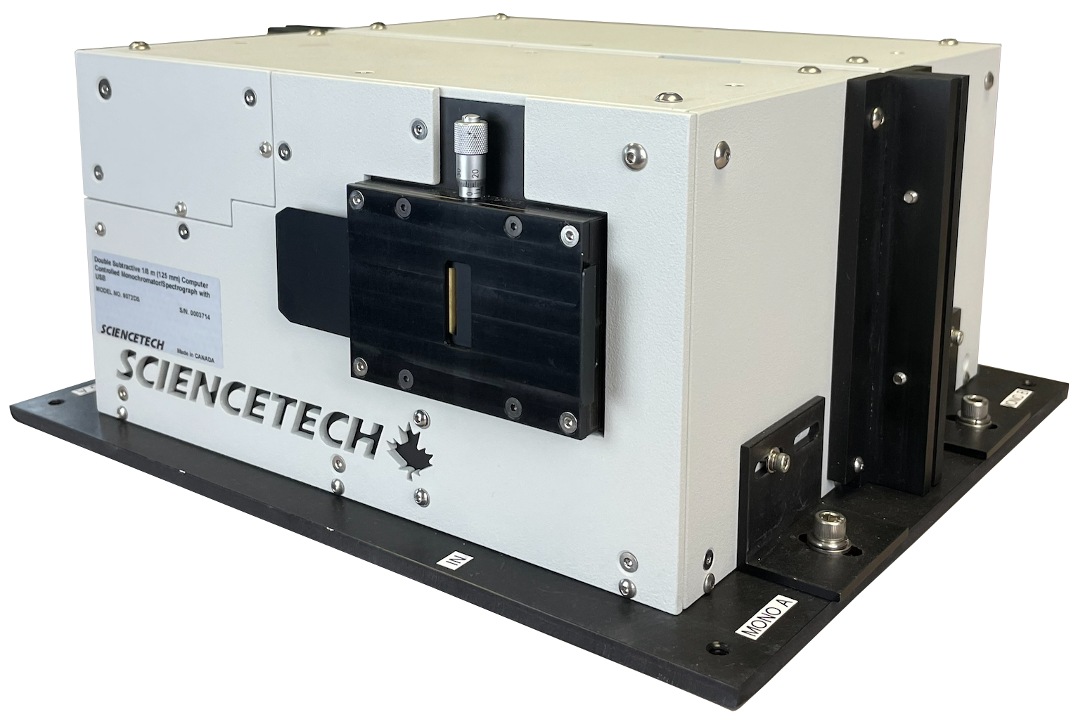 9072DA - Double Additive 1/8 m (125 mm) Computer Controlled Monochromator/Spectrograph with USB