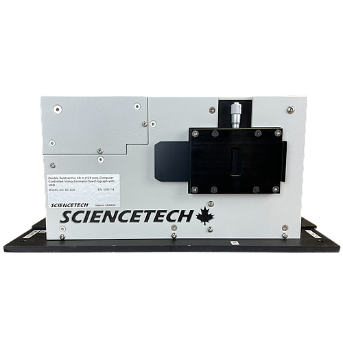 9072DS - Double Subtractive 1/8 m (125 mm) Computer Controlled Monochromator/Spectrograph with USB - Side