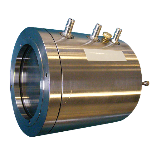 (WF-AL-3G) Optical Liquid Filter, 3" Diameter, Aluminum Housing, BK7 Windows