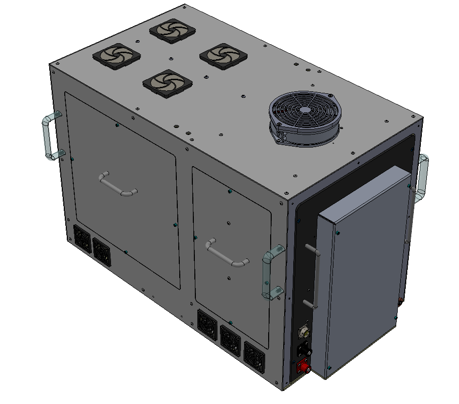 (SHC-3.0K-B) Solar Simulator, Highly Collimated, Class ABA, 11" diameter, Fresnel lens