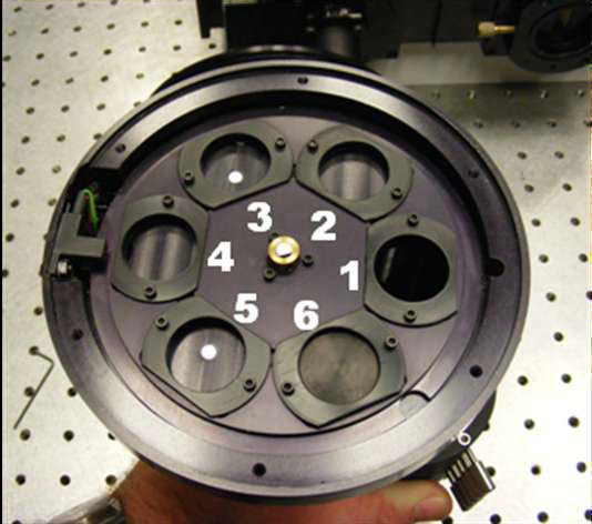 (FWG-4-2-Vac) 4 Position 2"Filter Wheel, Vacuum Grade