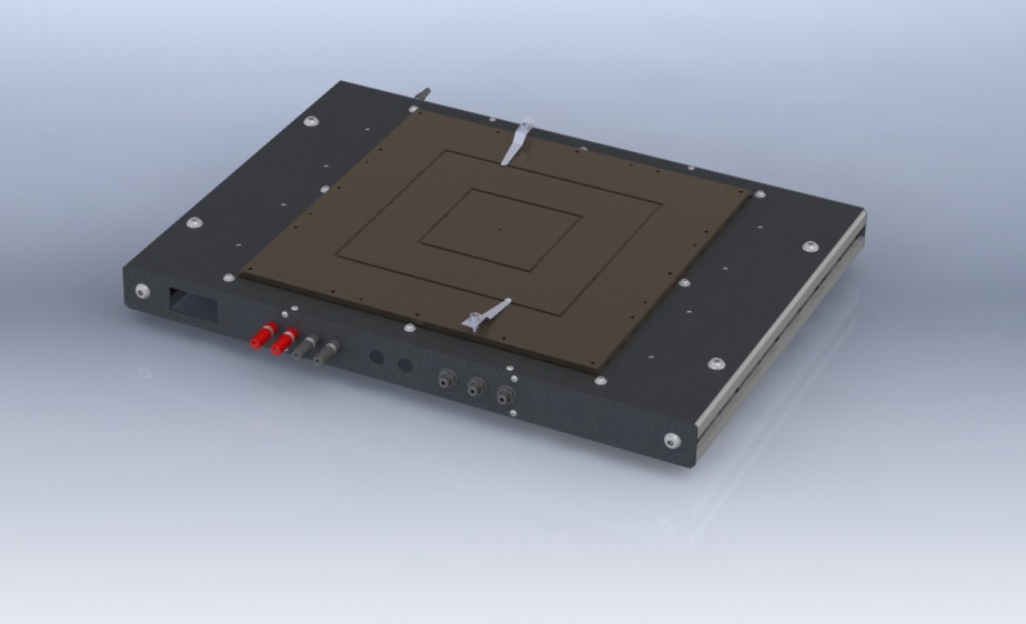(SCC-12) 30 × 30 cm (12" × 12") Solar Cell Chuck, Uncooled, Vacuum Ready