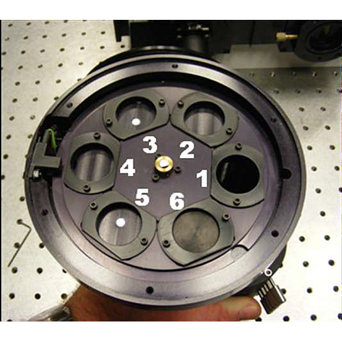 (SFW-6-1) 6 Position Computer Controlled Filter wheel, 1" filters