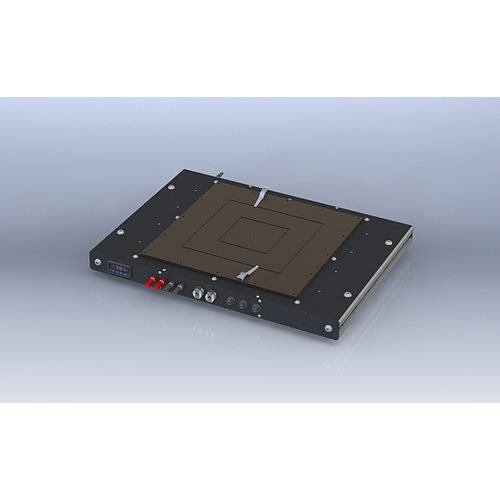 (SCC-12-L) 30 × 30 cm (12" × 12") Solar Cell Chuck, Liquid Cooled, Vacuum Ready